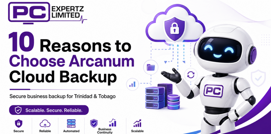 Arcanum cloud backup in Trinidad and Tobago for business data protection