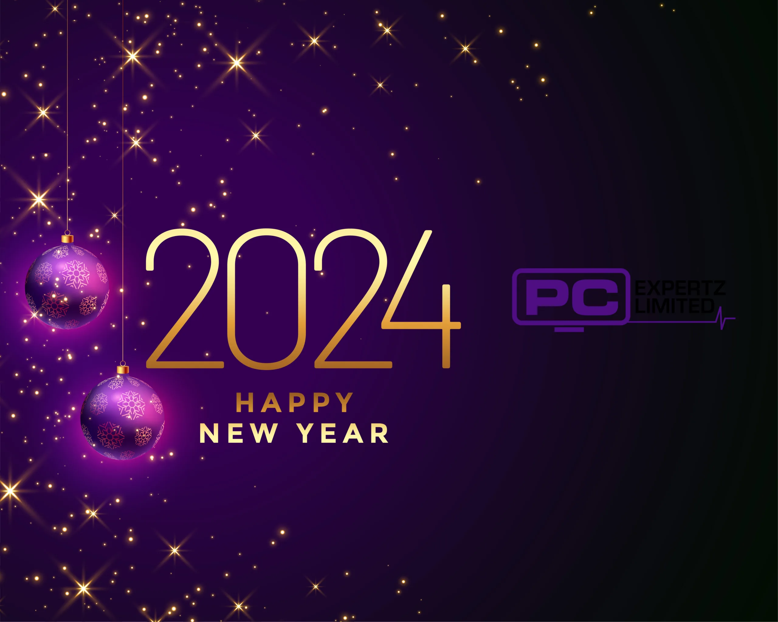 Happy New Year 2024 from PC Expertz Limited!