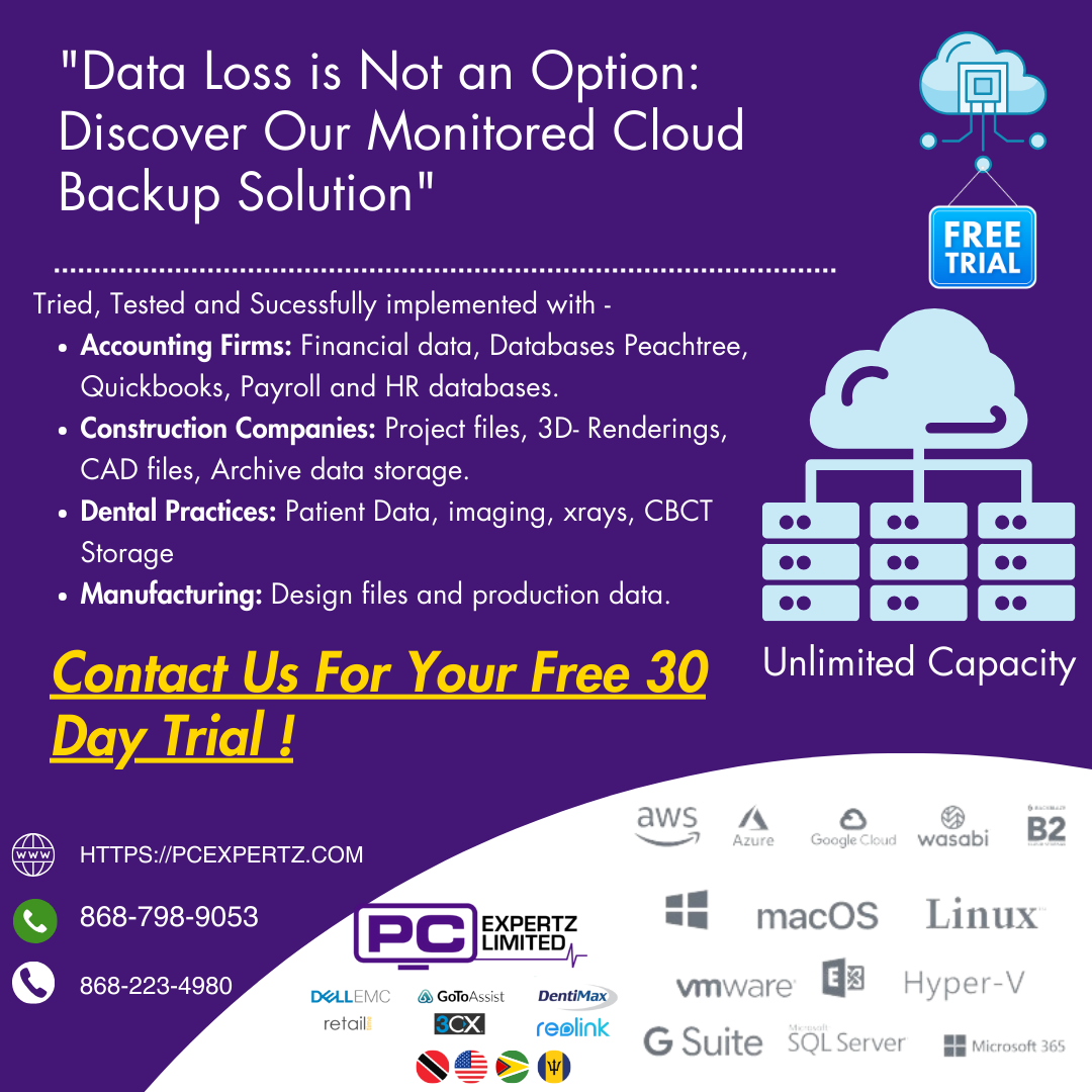 Data Loss is Not an Option: Discover Our Monitored Cloud Backup Solution